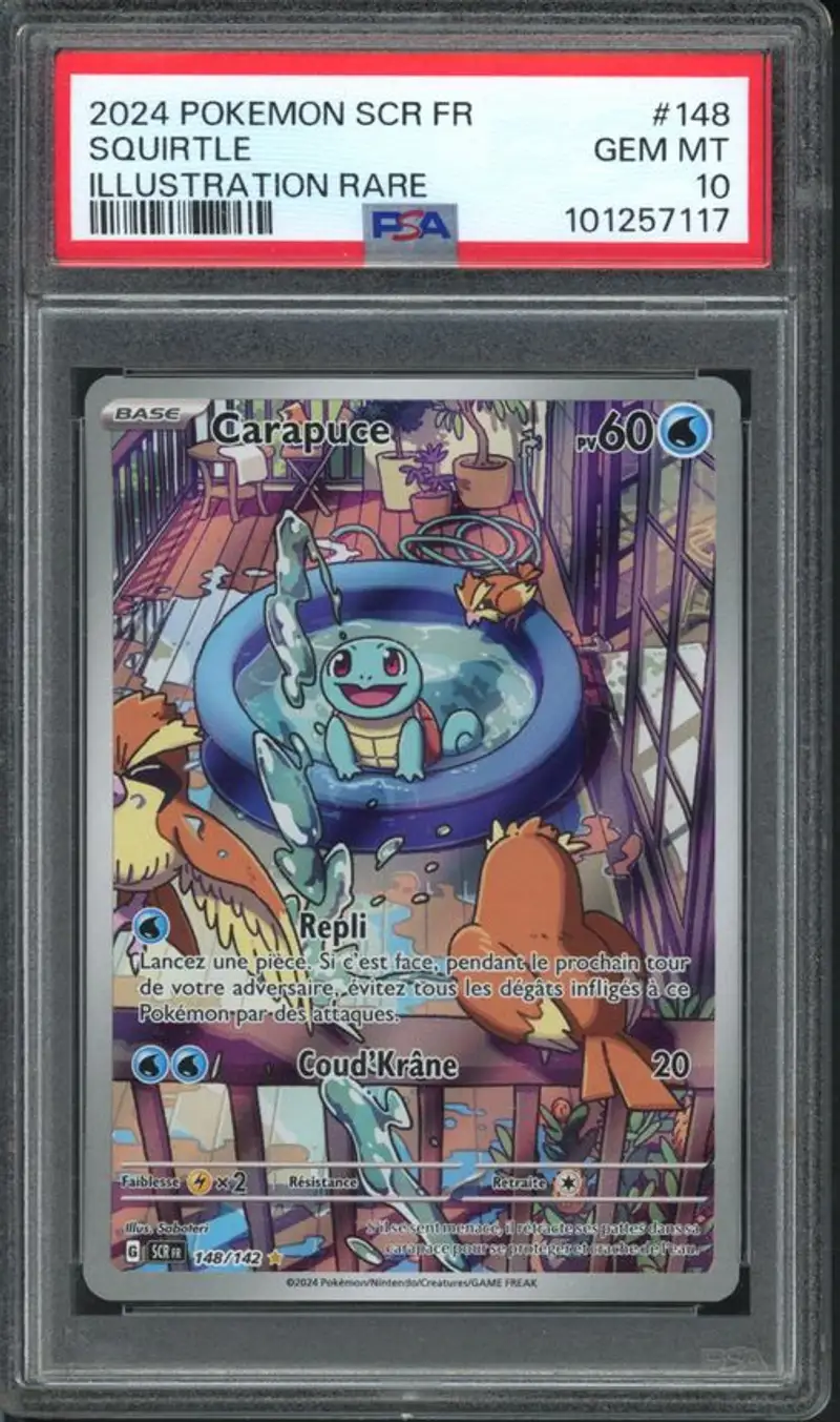PSA 10 Carapuce