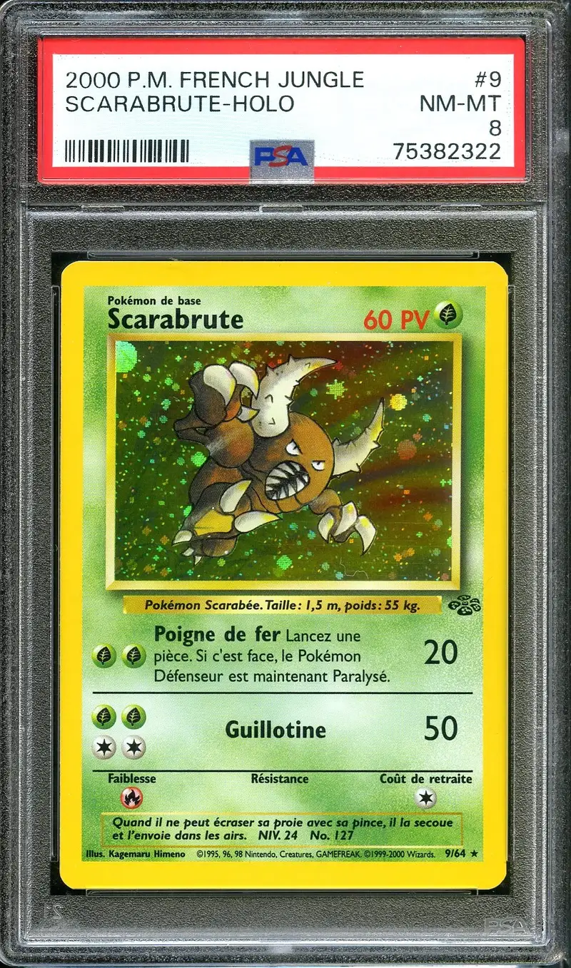 PSA 8 Scarabrute Holo