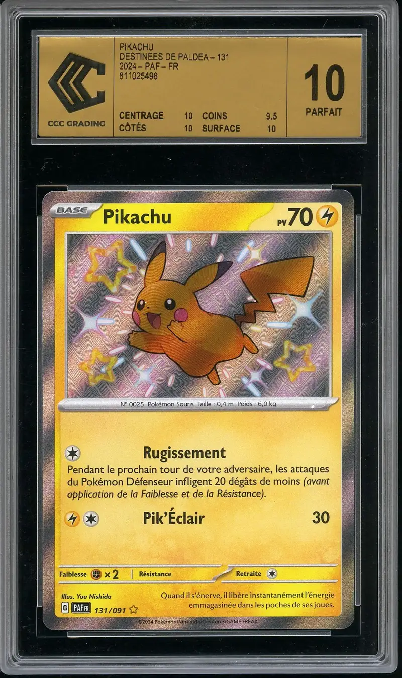 CCC 10 Pikachu Shiny