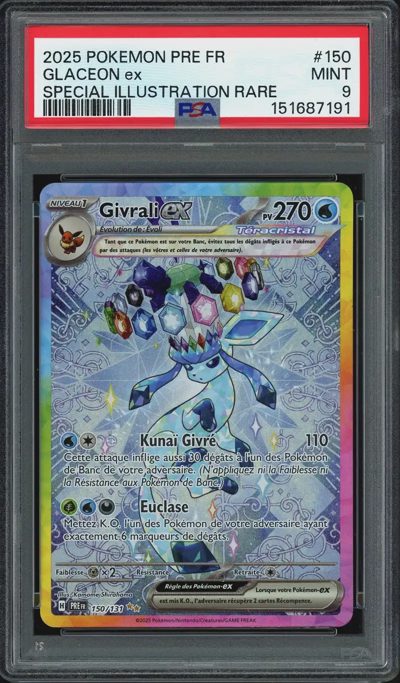 PSA 9 Givrali Ex