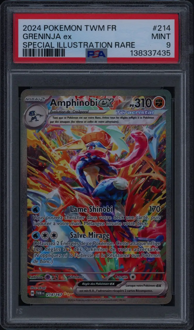 PSA 9 Amphinobi Ex
