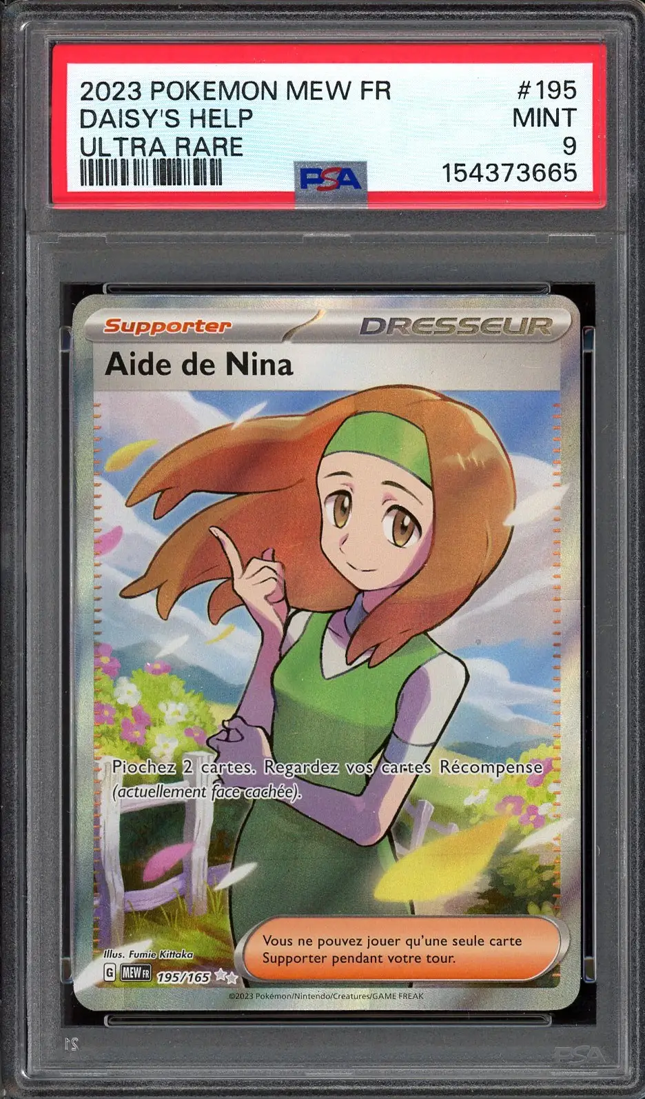 PSA 9 Aide de Nina
