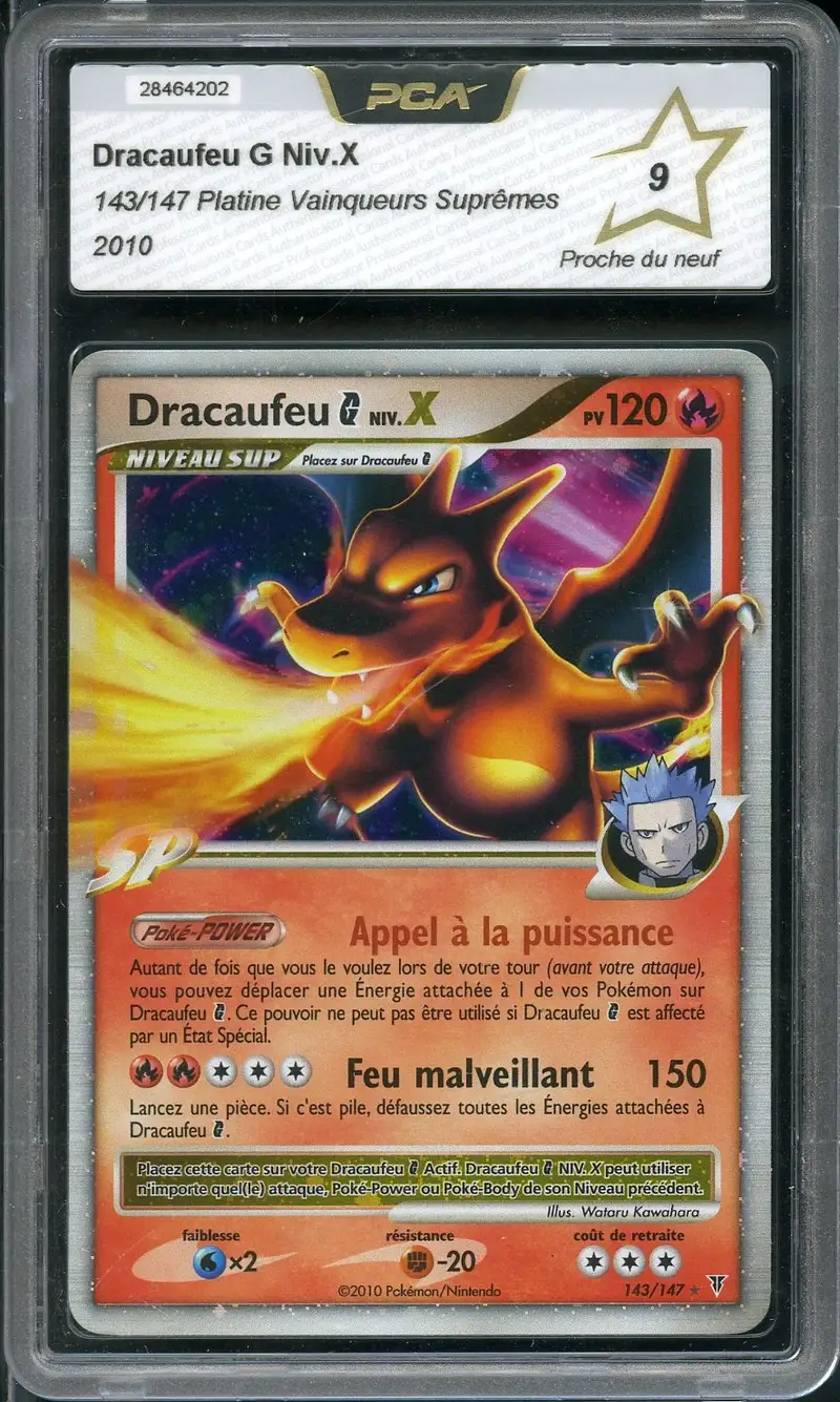 PCA 9 Dracaufeu G Niv. X
