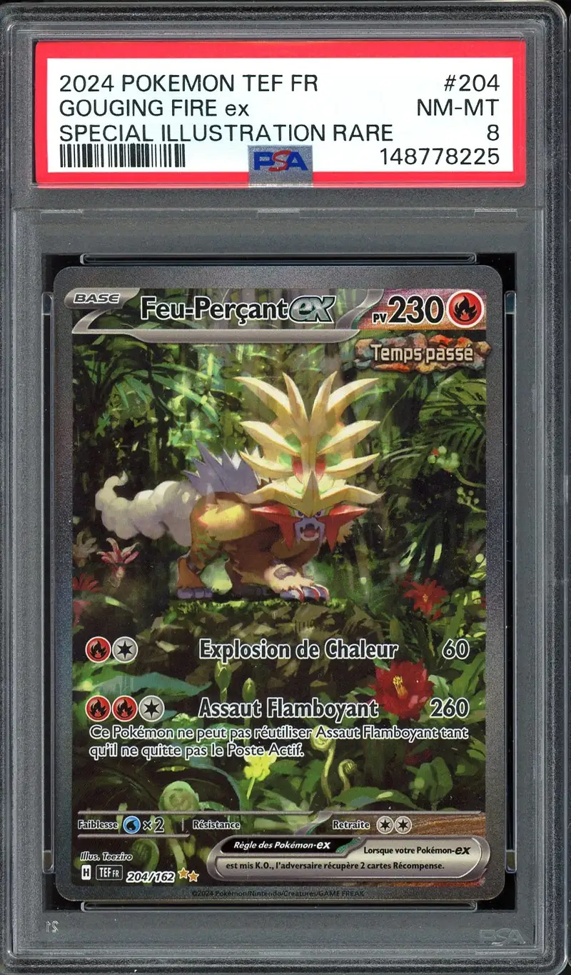 PSA 8 Feu-Perçant Ex