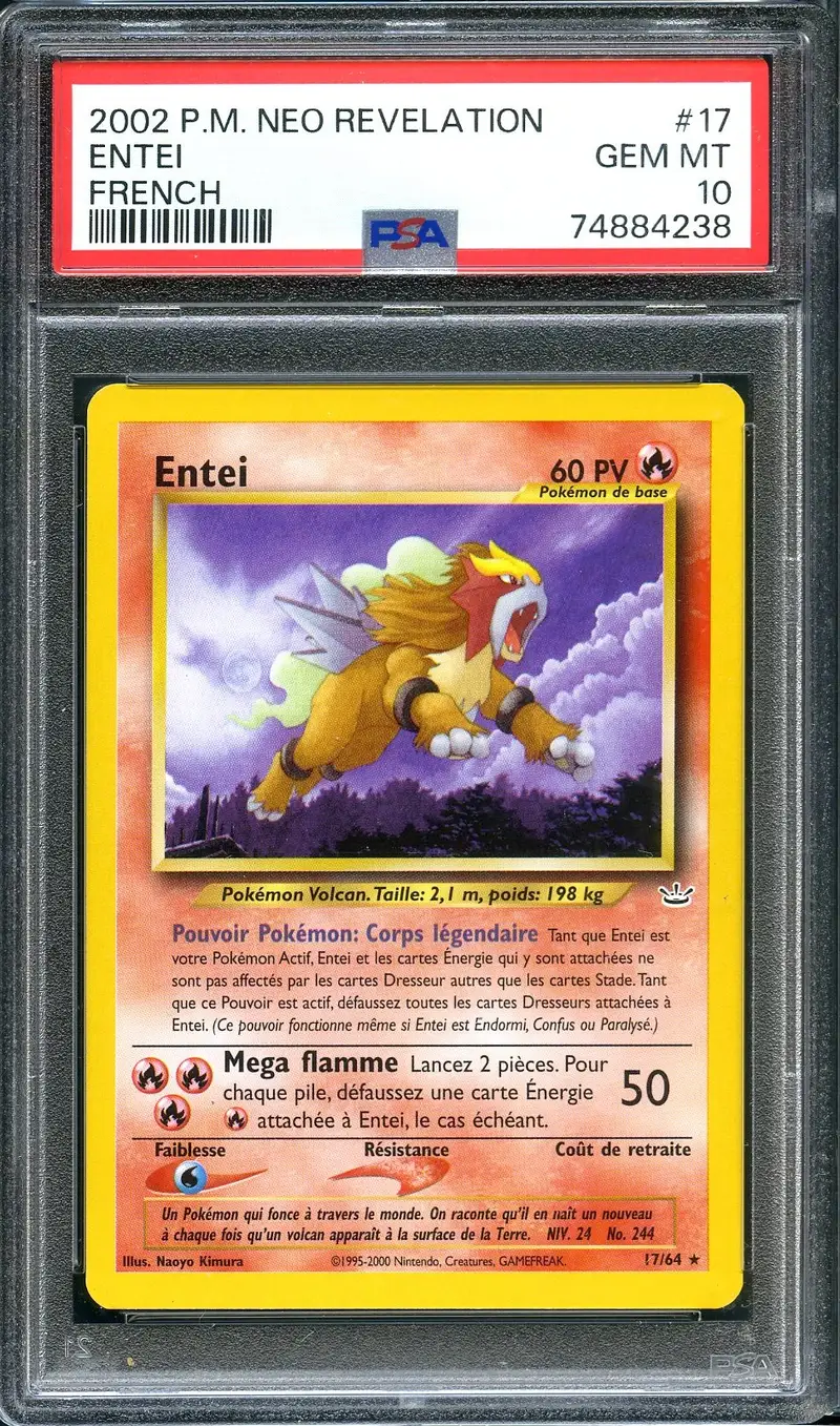 PSA 10 Entei