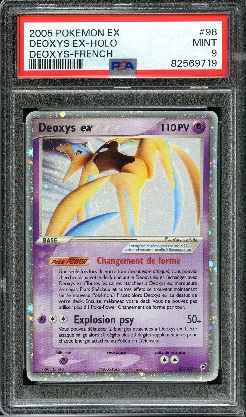 PSA 9 Deoxys Ex