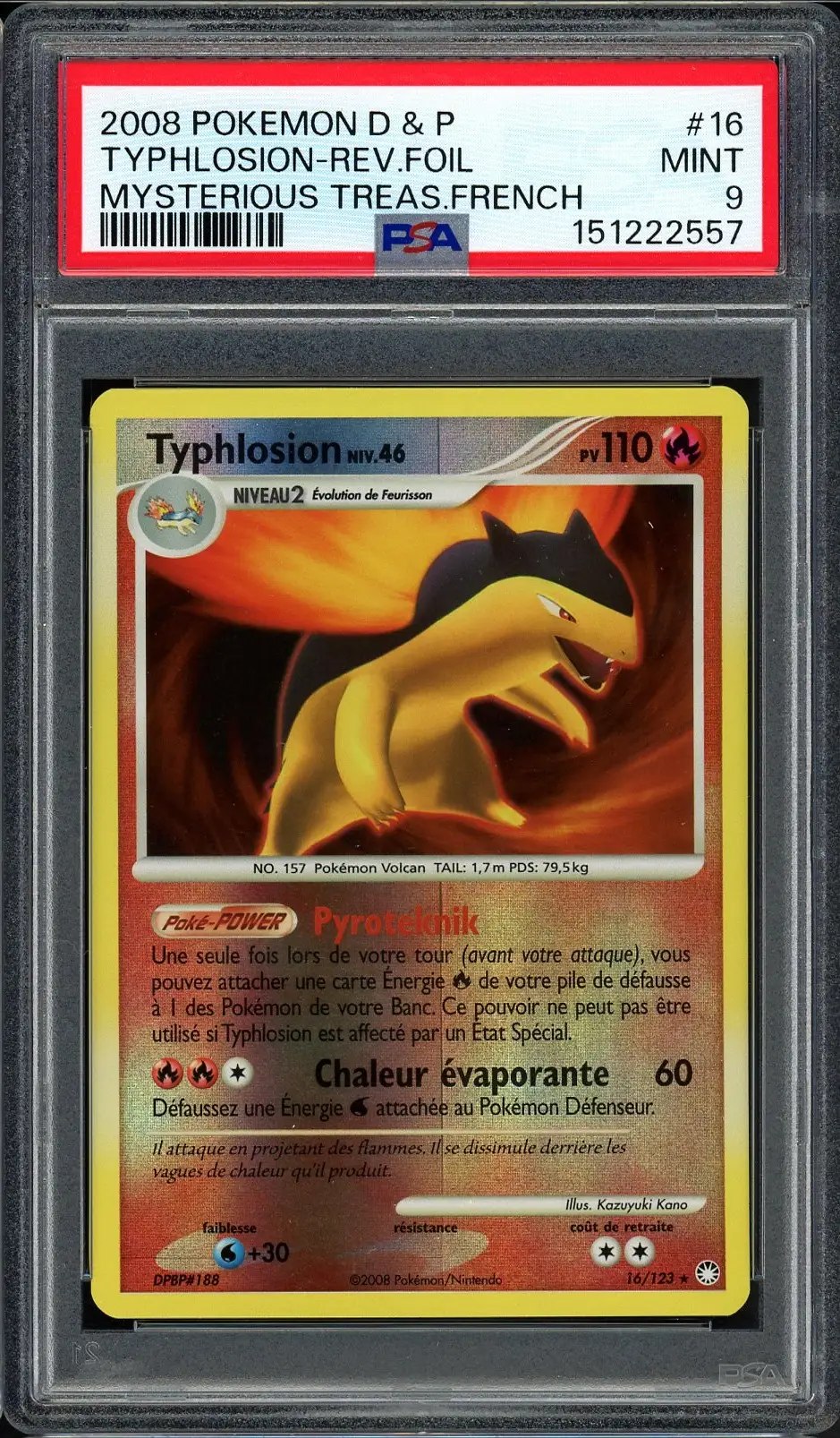 PSA 9 Typhlosion Reverse