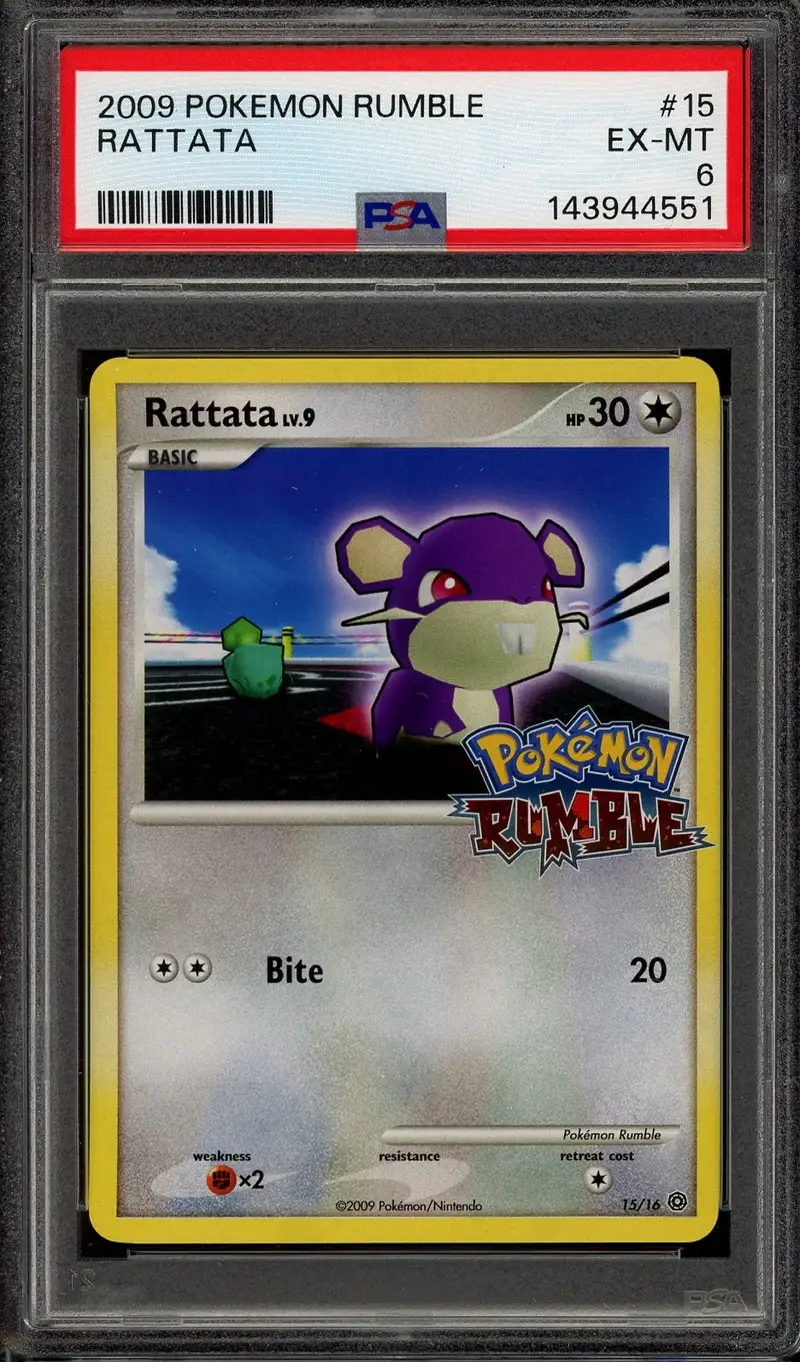 PSA 6 Rattata Rumble