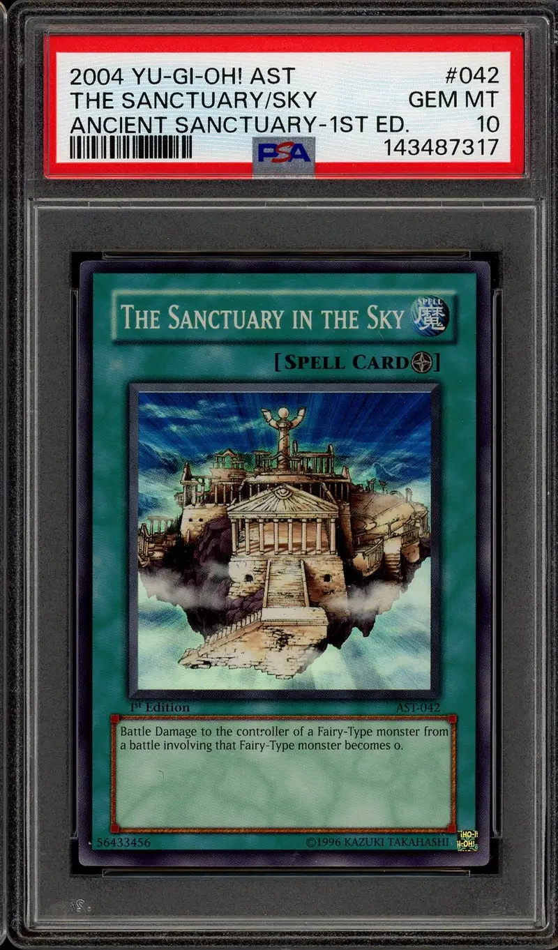 PSA 10 The Sanctuary In The Sky