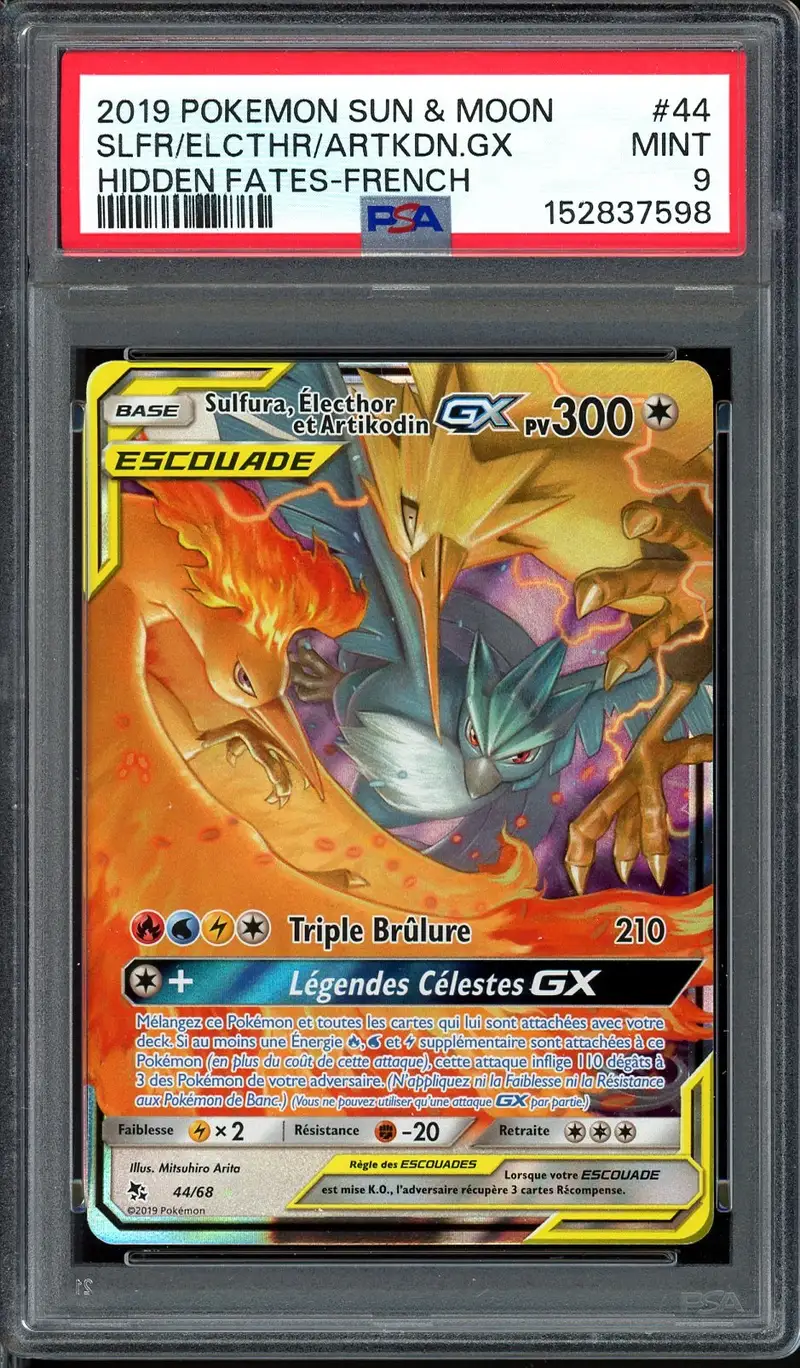 PSA 9 Sulfura, Électhor et Artikodin Gx