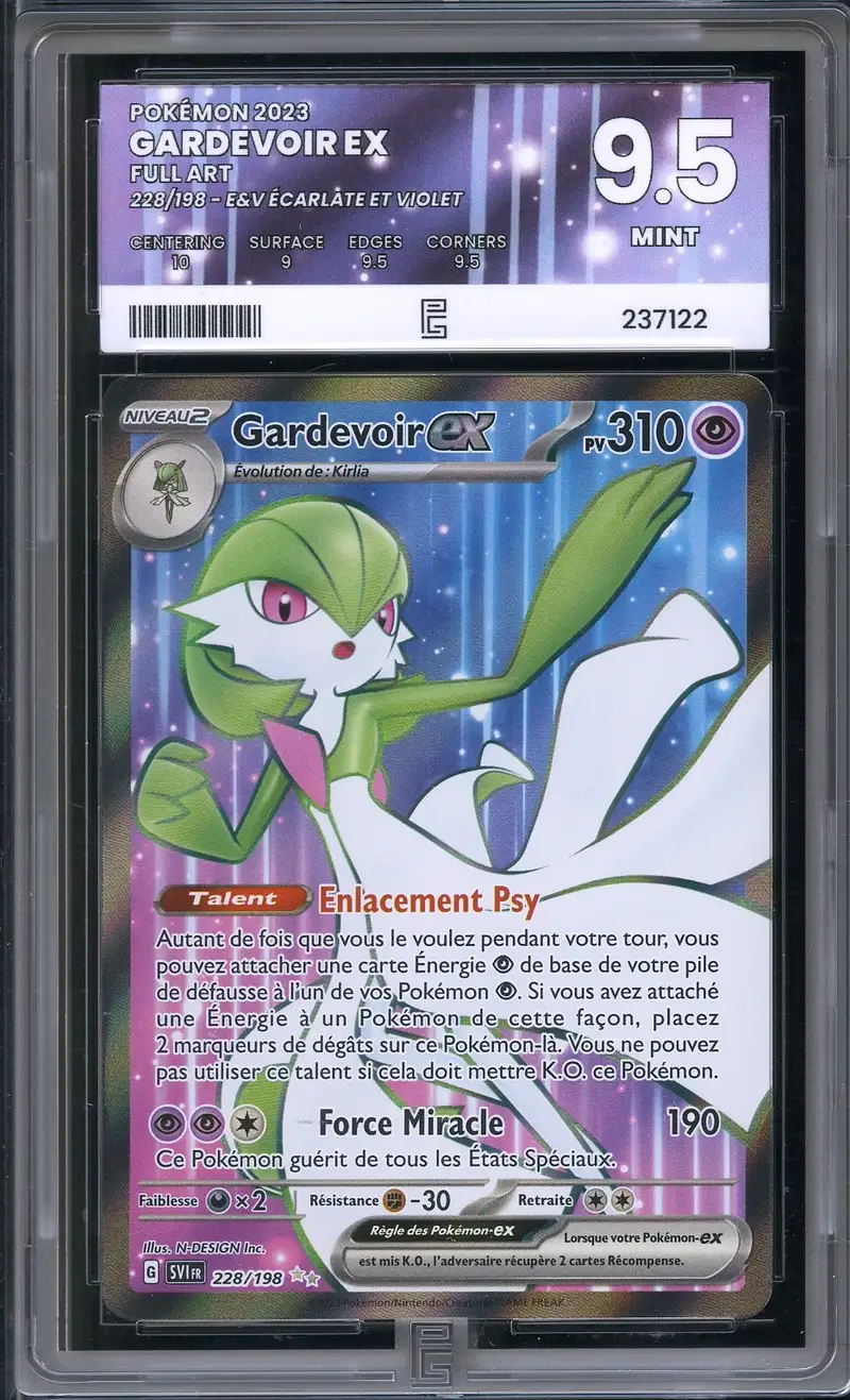 PG 9.5 Gardevoir Ex