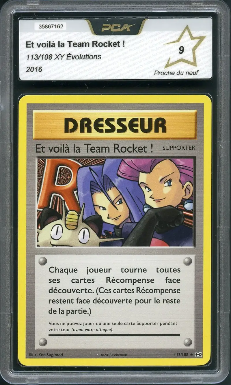 PCA 9 Et voilà la Team Rocket !