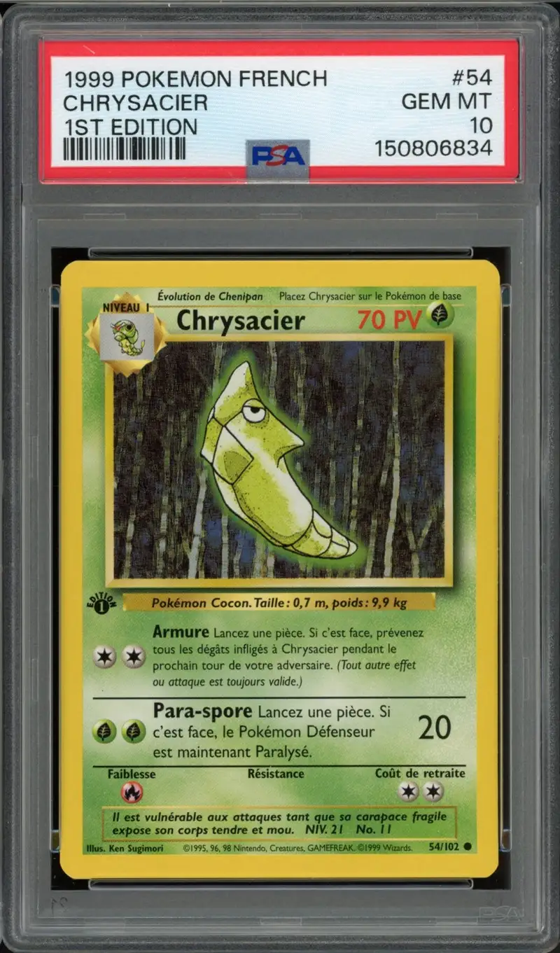 PSA 10 Chrysacier