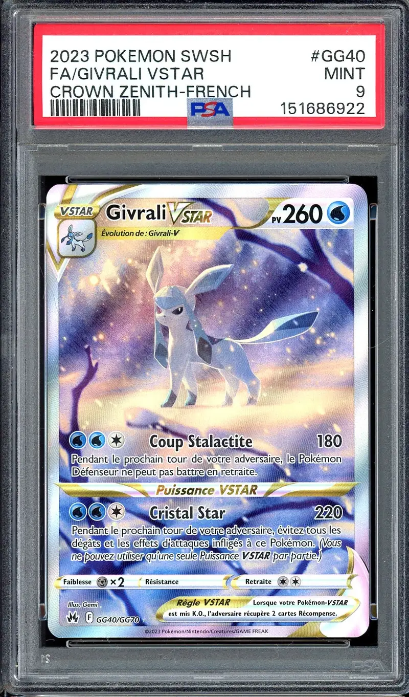 PSA 9 Givrali VStar