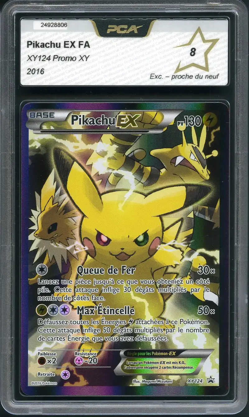 PCA 8 Pikachu Ex