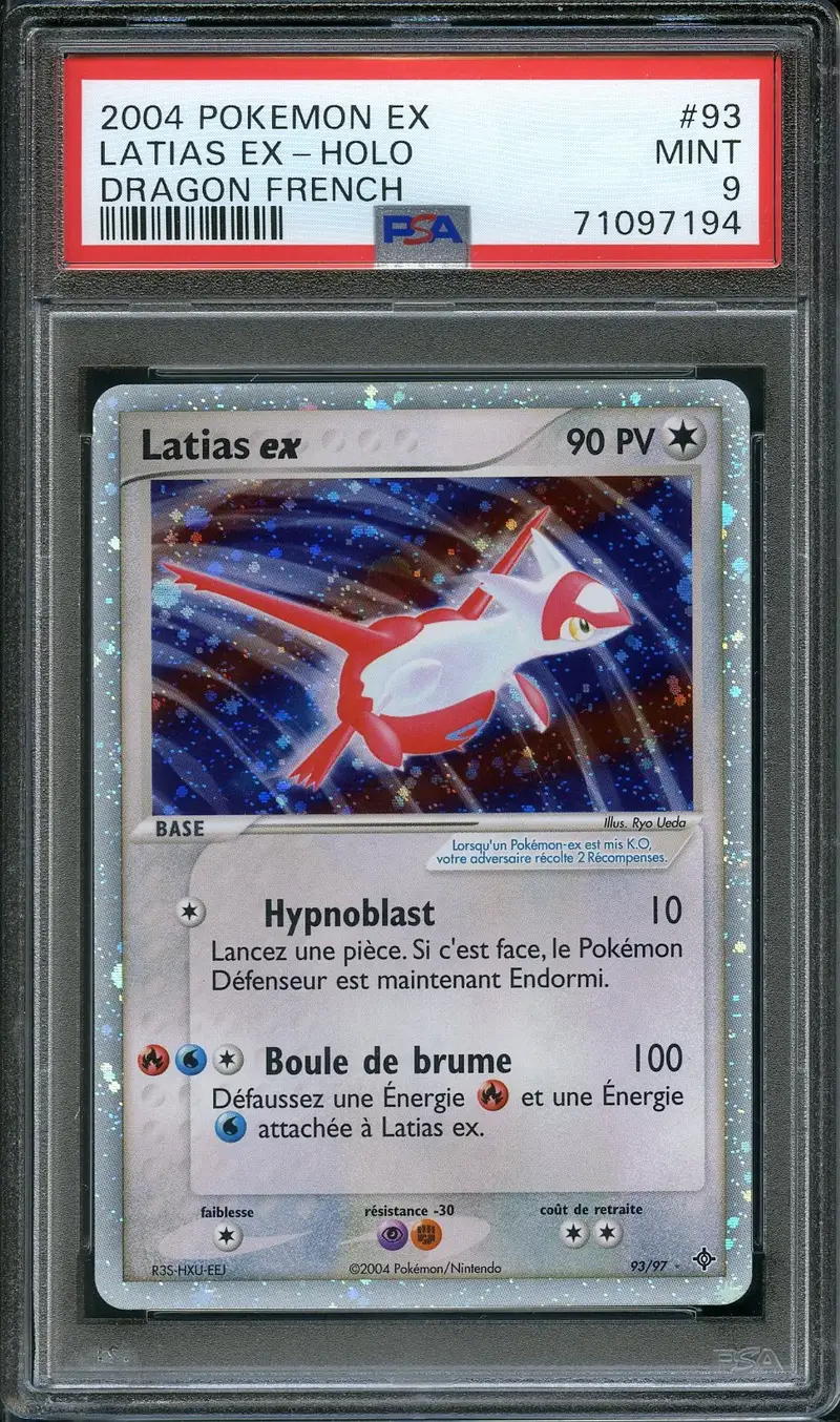PSA 9 Latias Ex