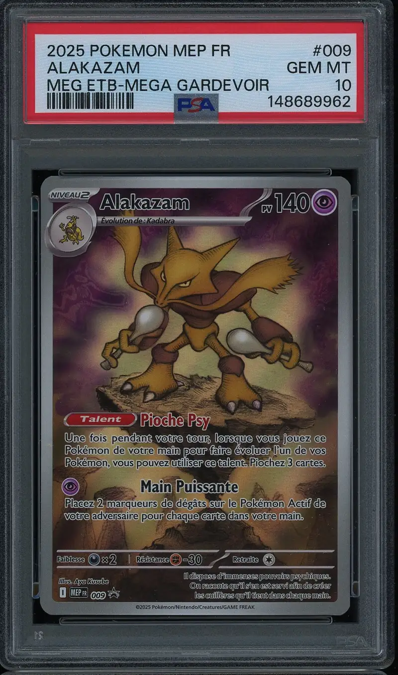 PSA 10 Alakazam