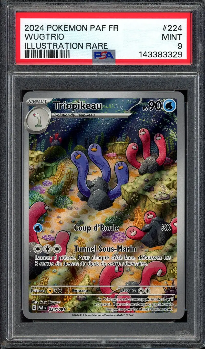 PSA 9 Triopikeau