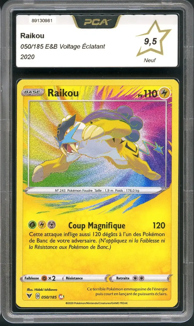 PCA 9.5 Raikou Holo
