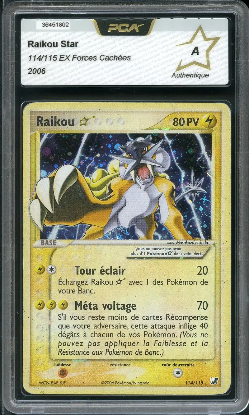 PCA A Raikou Gold Star