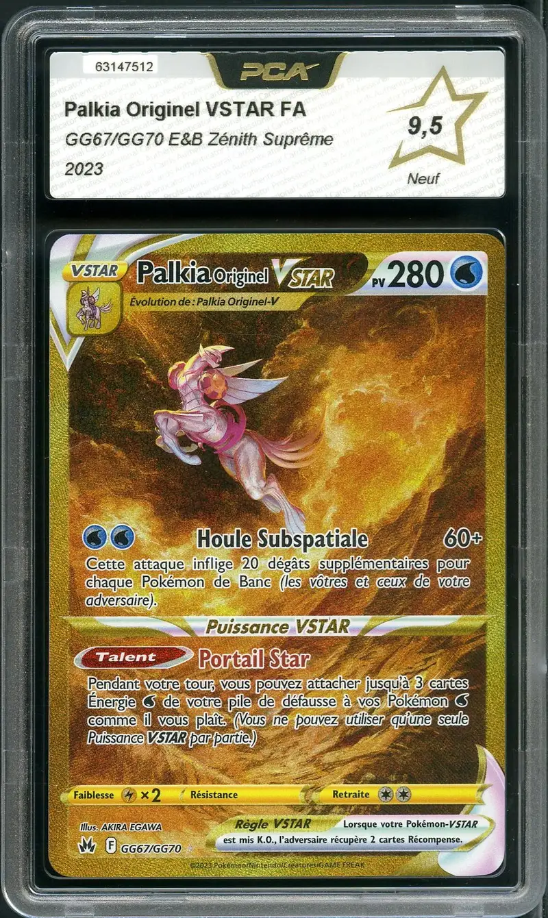 PCA 9.5 Palkia Originel VStar Gold