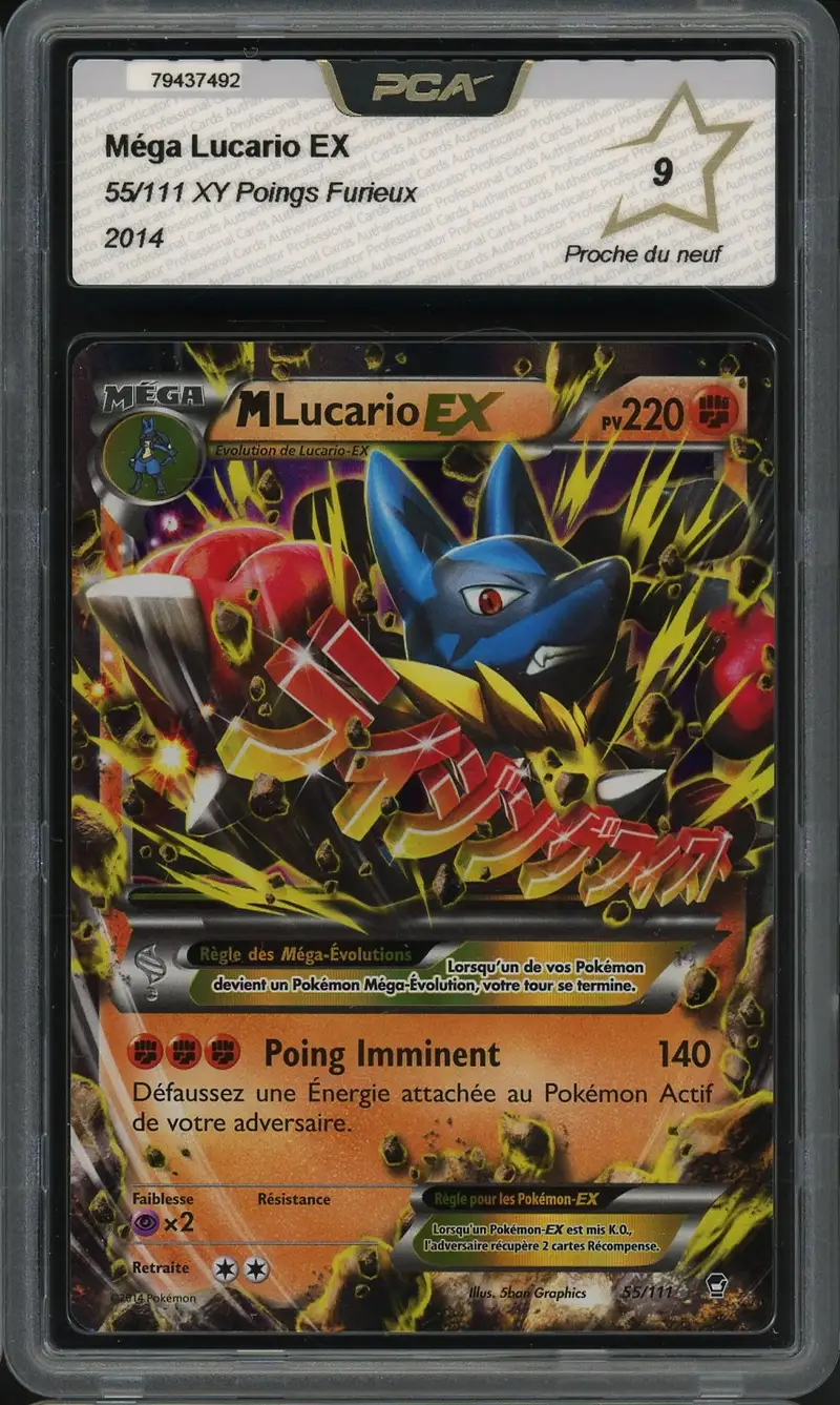 PCA 9 Méga Lucario Ex