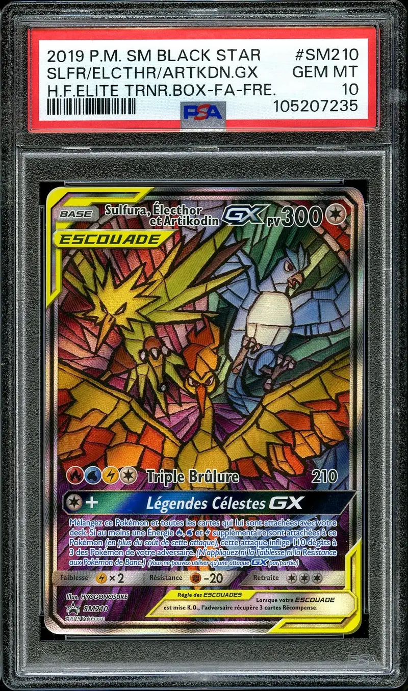 PSA 10 Sulfura, Électhor et Artikodin Gx