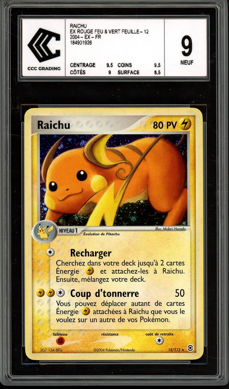 CCC 9 Raichu Holo