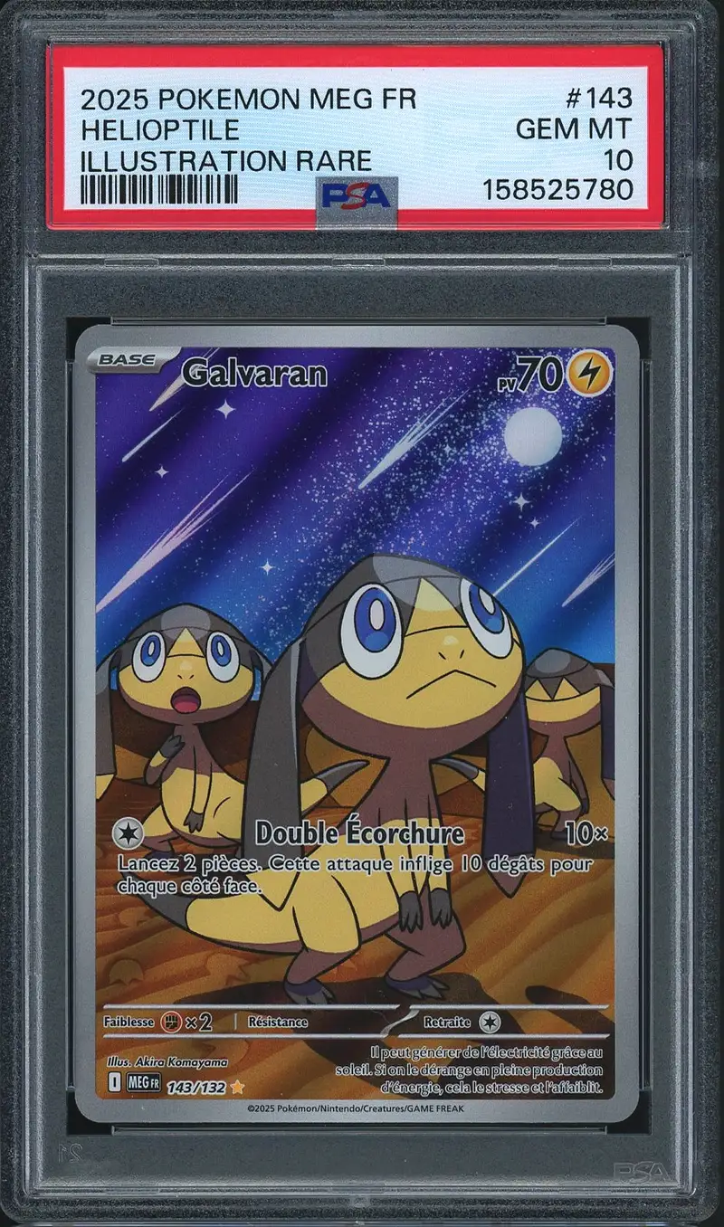 PSA 10 Galvaran