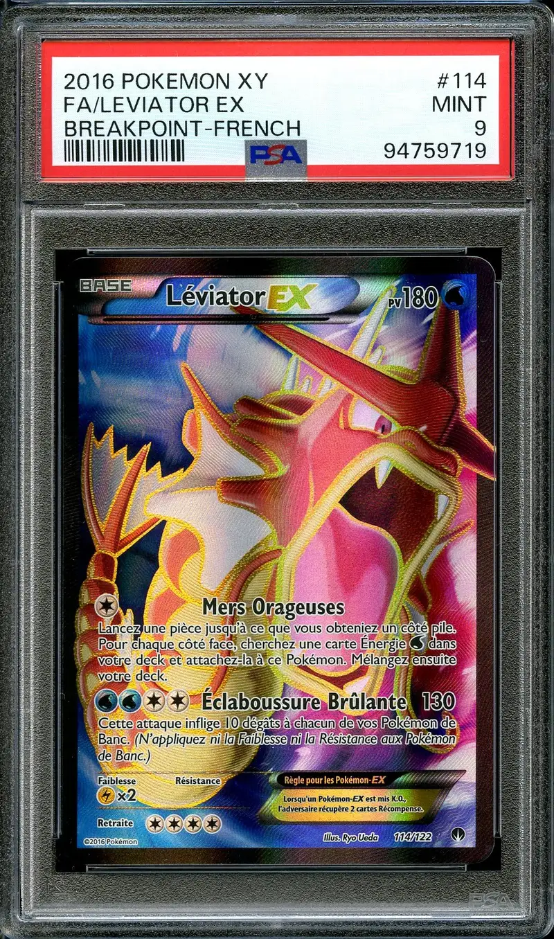 PSA 9 Léviator Ex