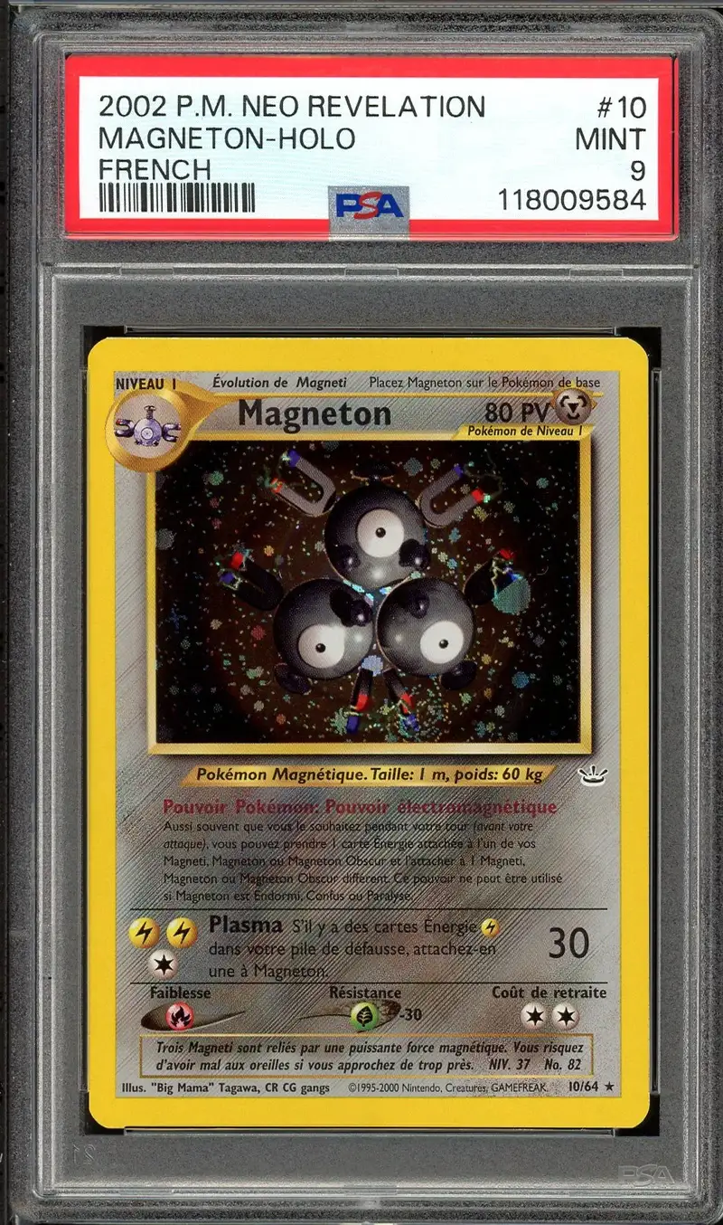 PSA 9 Magneton Holo