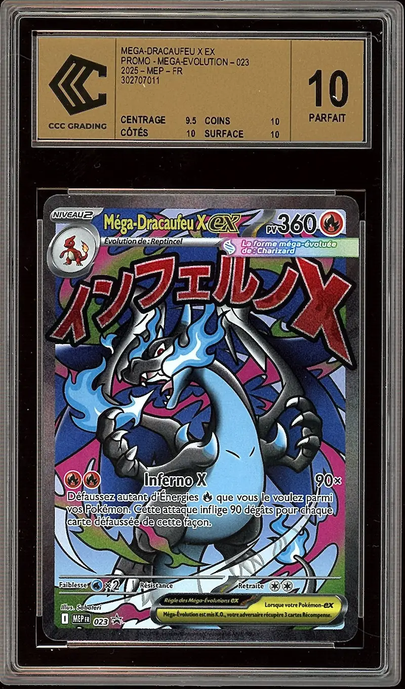 CCC 10 Méga Dracaufeu X Ex