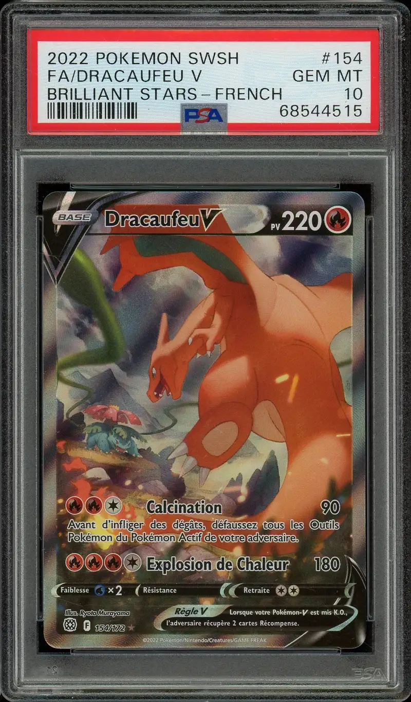 PSA 10 Dracaufeu V