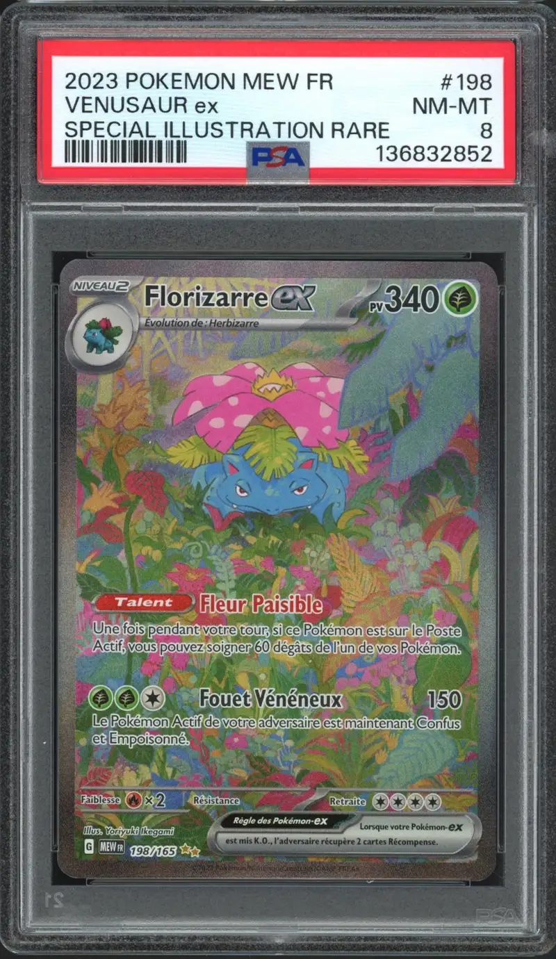 PSA 8 Florizarre Ex