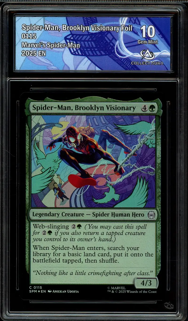 CA 10 Spider-Man, Brooklyn Visionary Foil