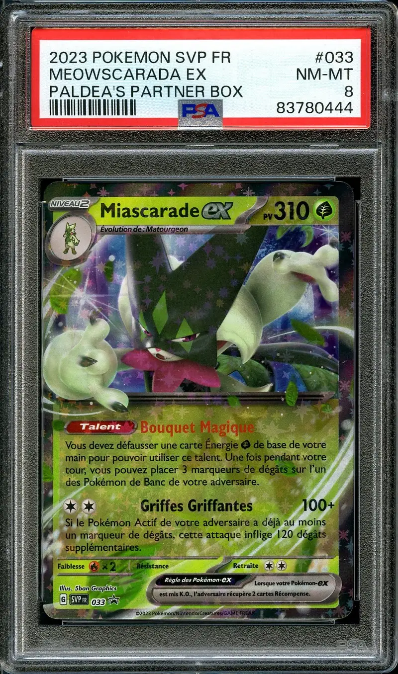 PSA 8 Miascarade Ex