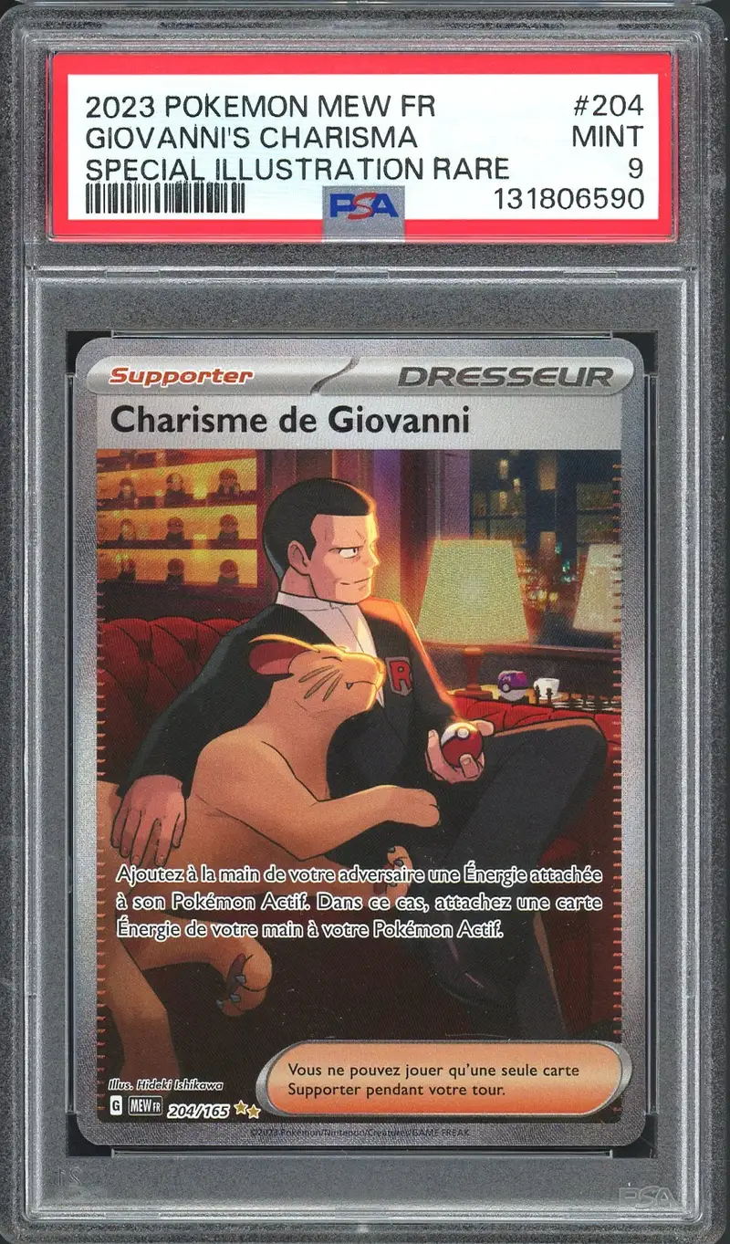 PSA 9 Charisme de Giovanni