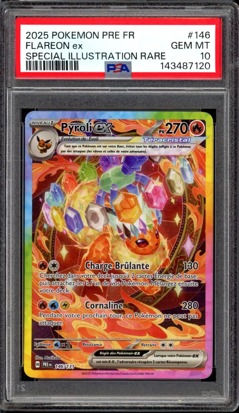 PSA 10 Pyroli Ex