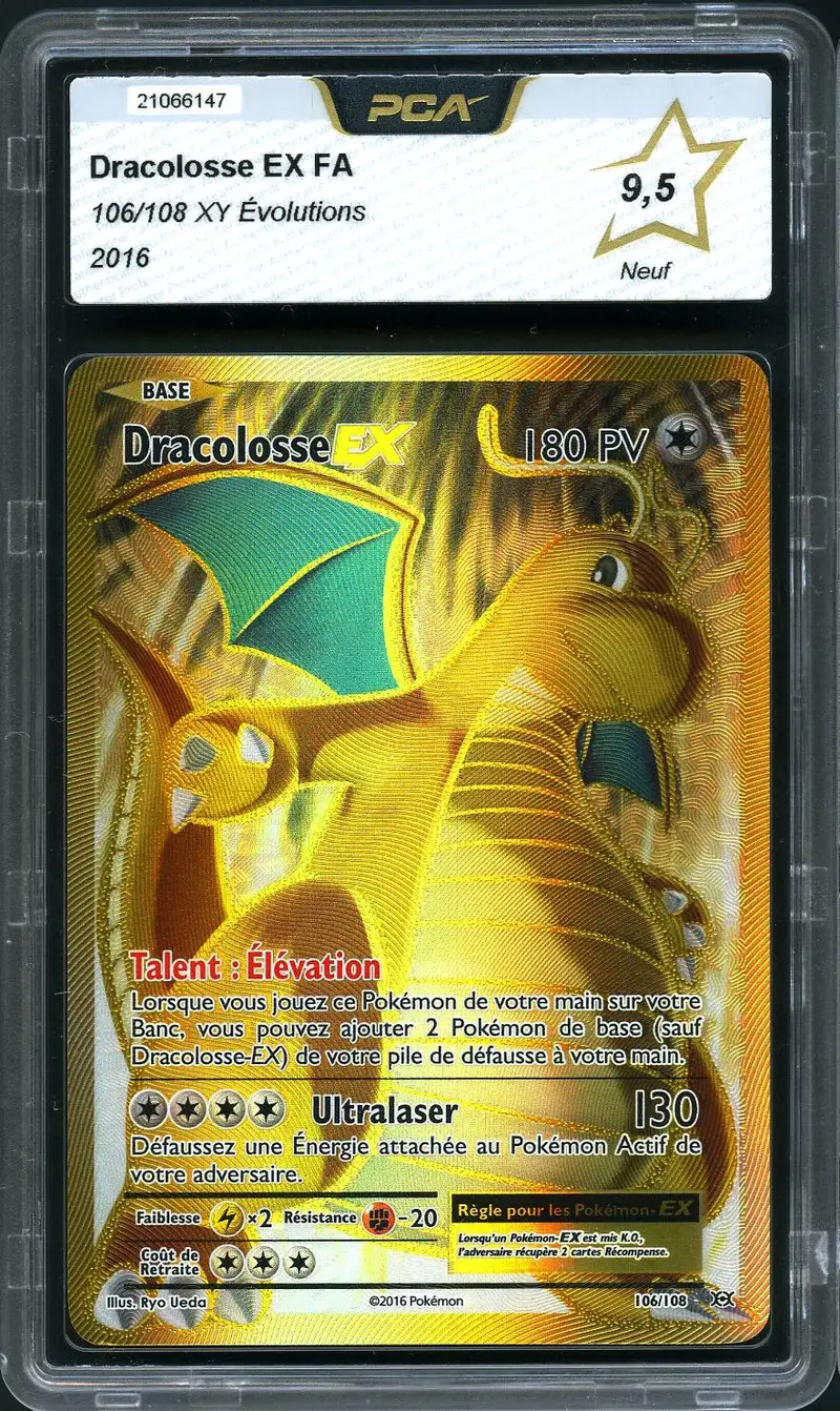 PCA 9.5 Dracolosse Ex Gold
