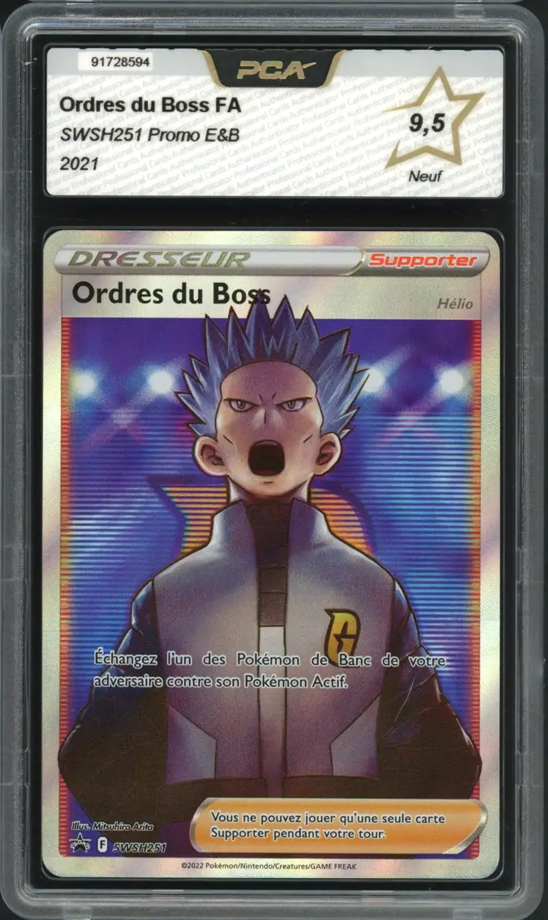 PCA 9.5 Ordres du Boss