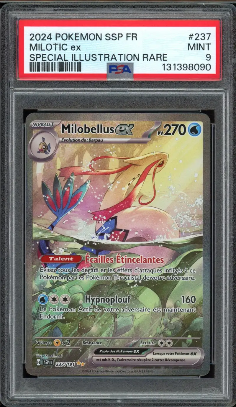 PSA 9 Milobellus Ex