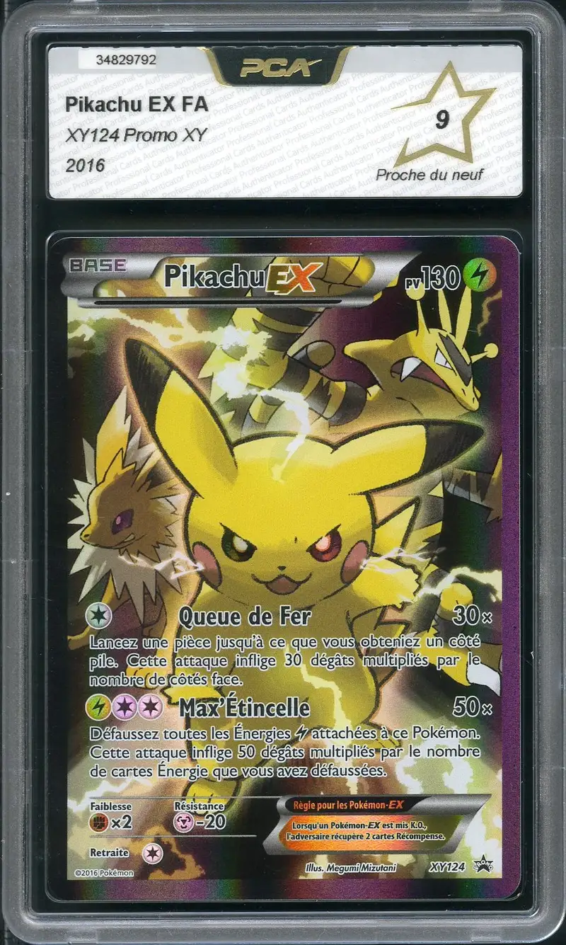 PCA 9 Pikachu Ex