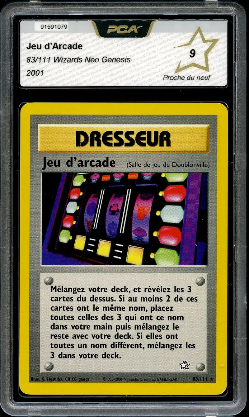 PCA 9 Jeu d'Arcade