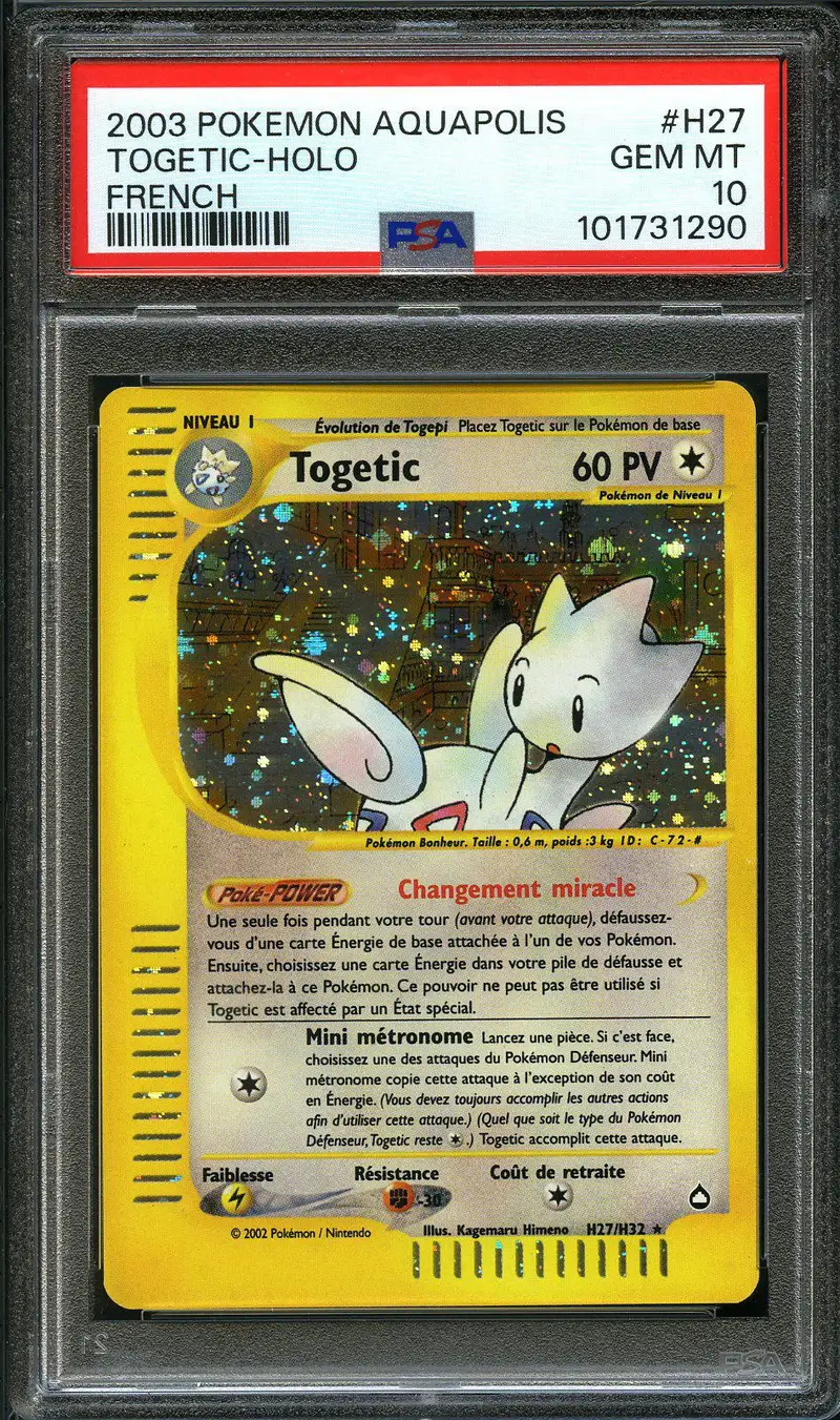 PSA 10 Togetic Holo