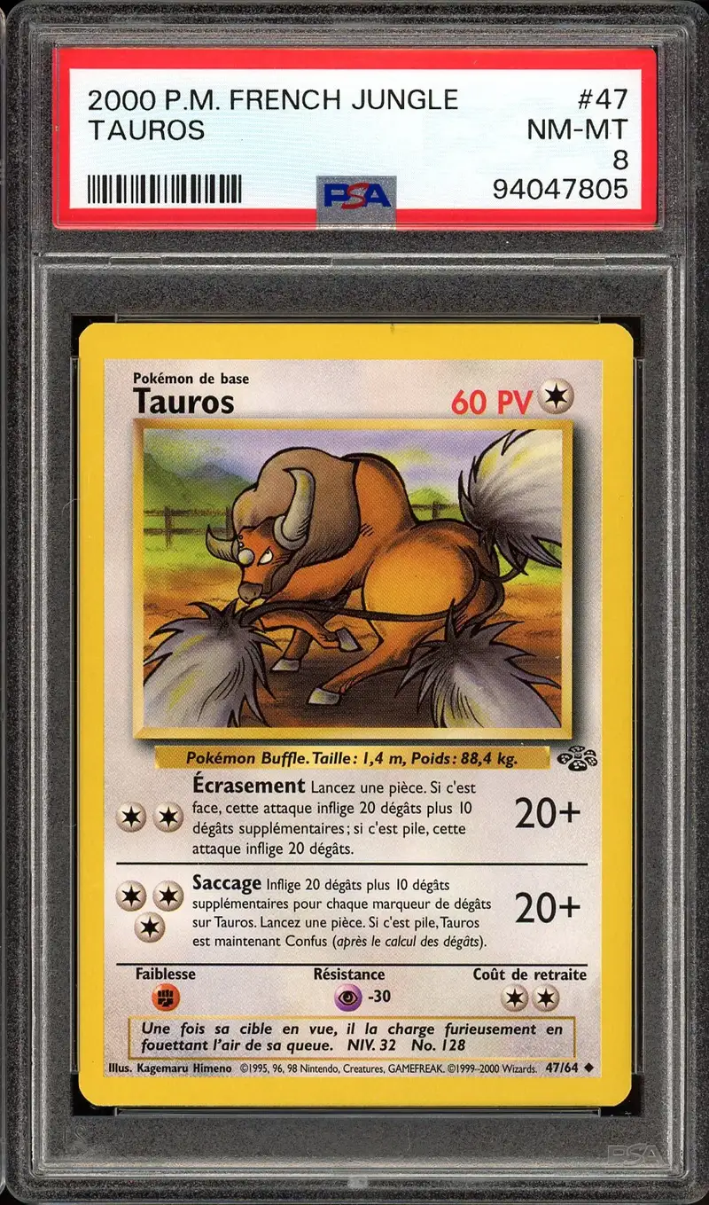 PSA 8 Tauros