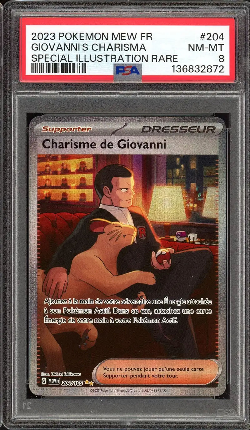 PSA 8 Charisme de Giovanni
