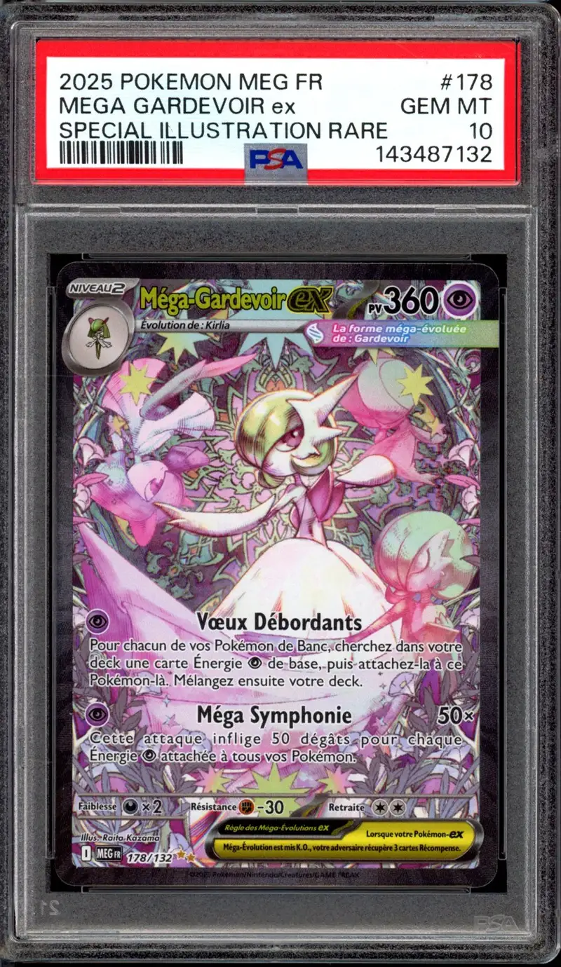 PSA 10 Méga-Gardevoir Ex