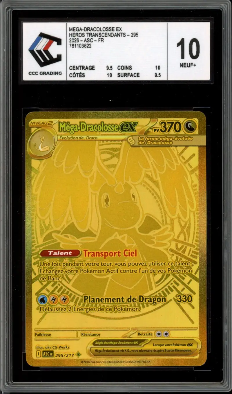 CCC 10 Méga-Dracolosse Ex Gold