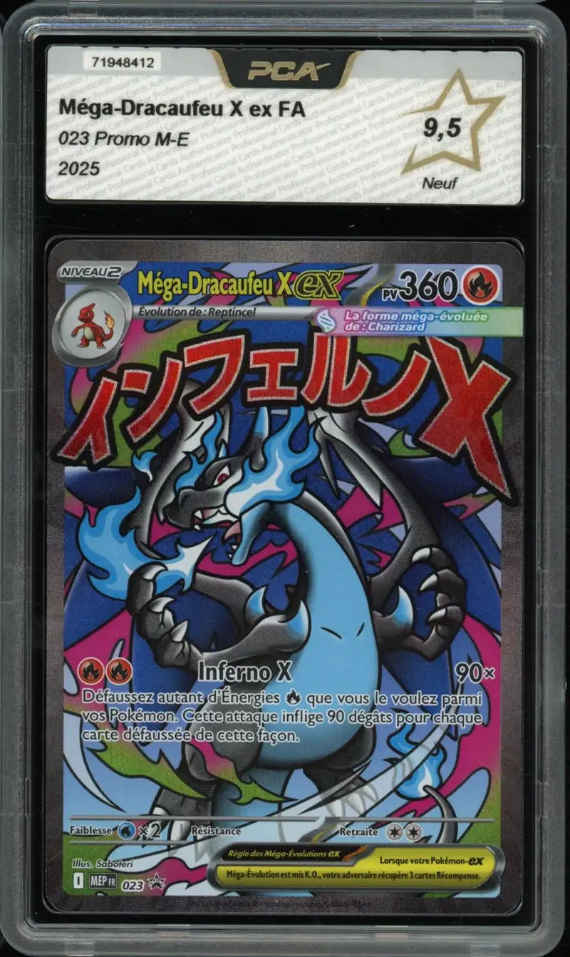 PCA 9.5 Méga Dracaufeu X Ex