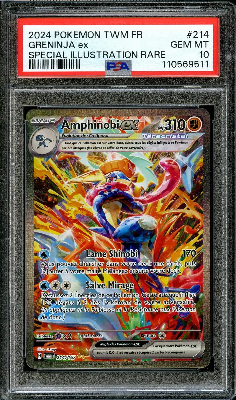 PSA 10 Amphinobi Ex
